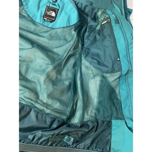 Womens North Face Hyvent Jacket XS Blue/White - Picture 6 of 9